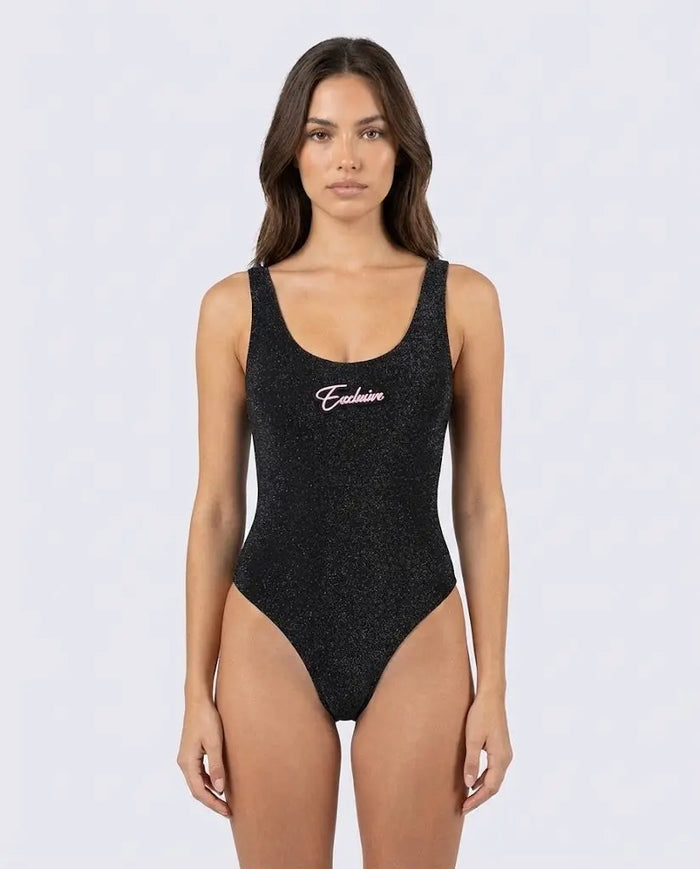 Exclusive Paris | Body Donna In Lycra | Nero | Outlet Exclusive Paris