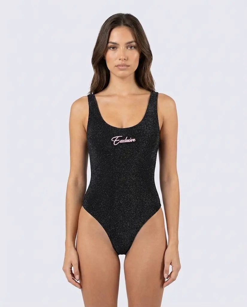 Exclusive Paris | Body Donna In Lycra | Nero | Outlet Exclusive Paris