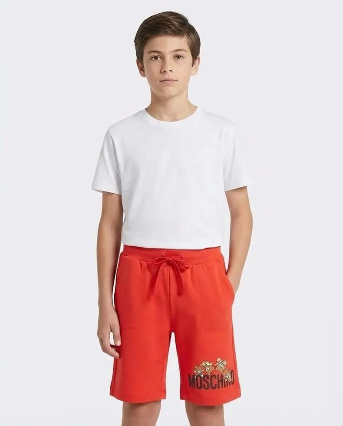 Pantaloncini Moschino Kids | Unisex | Logo Moschino Toy | Rosso Moschino Kids
