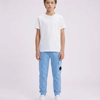 Pantaloni CP Company | Modello Cargo | Celeste | Outlet CP Company