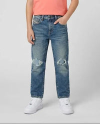 Jeans Diesel | Effetto Slavato con Rotture | Outlet Diesel