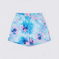 Pantaloncini Msgm | Shorts Donna | Tie Dye | Celeste | Outlet MSGM