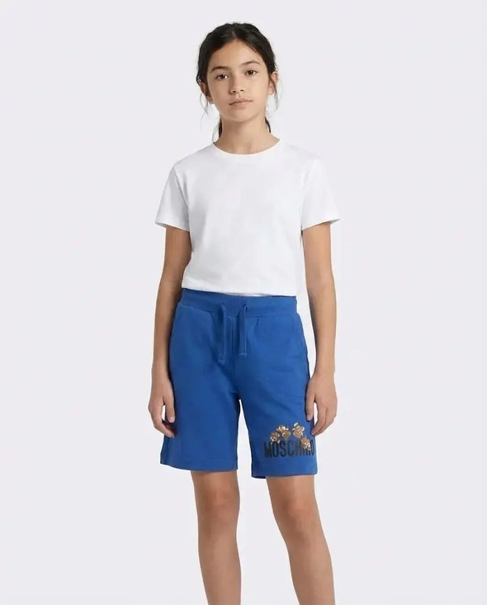 Pantaloncini Moschino Kids | Unisex | Logo Moschino Toy | Blu Moschino Kids