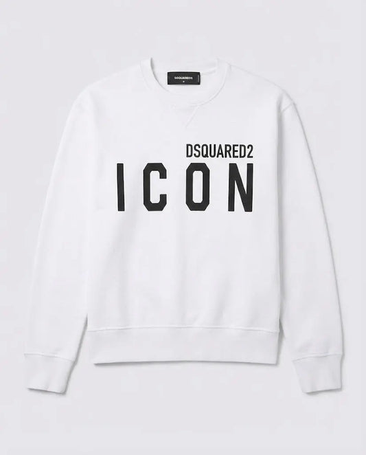 Felpa Bambino Dsquared2 Icon | Unisex | Girocollo con Logo Dsquared2 Bambino