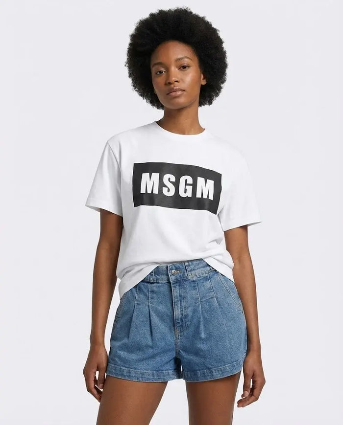 Pantaloncini Jeans Msgm | Shorts Donna | Denim | Outlet MSGM