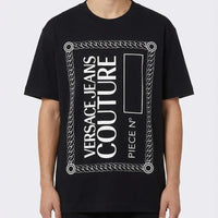 T Shirt Versace Jeans Couture Uomo | Oversize | Nero Versace Jeans