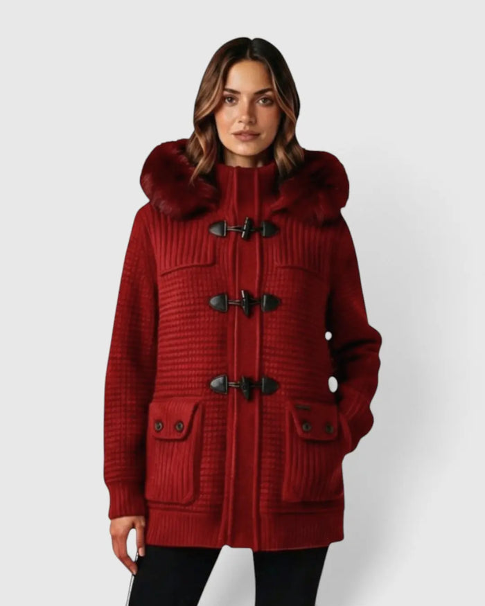Giacchetto Bark Rosso con Pelliccia | Uomo Donna