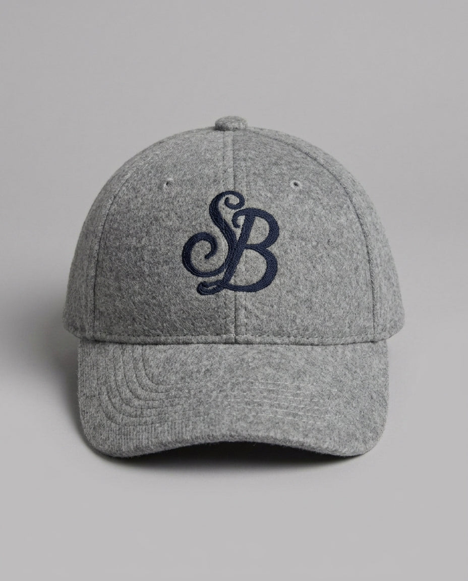 Cappello con Visiera Saint Barth Kids in Feltro Legacy – fronte