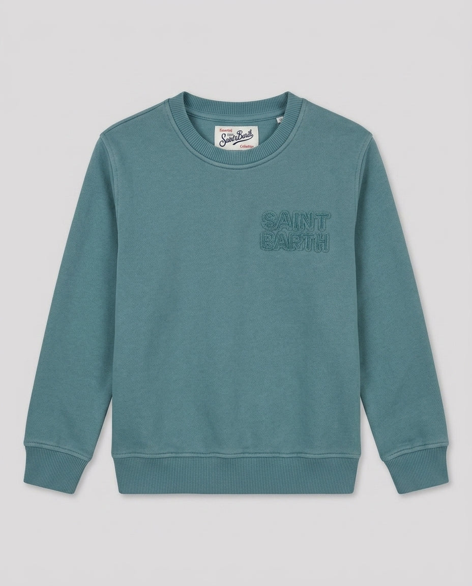 Felpa Saint Barth Kids a Taglio Vivo – fronte