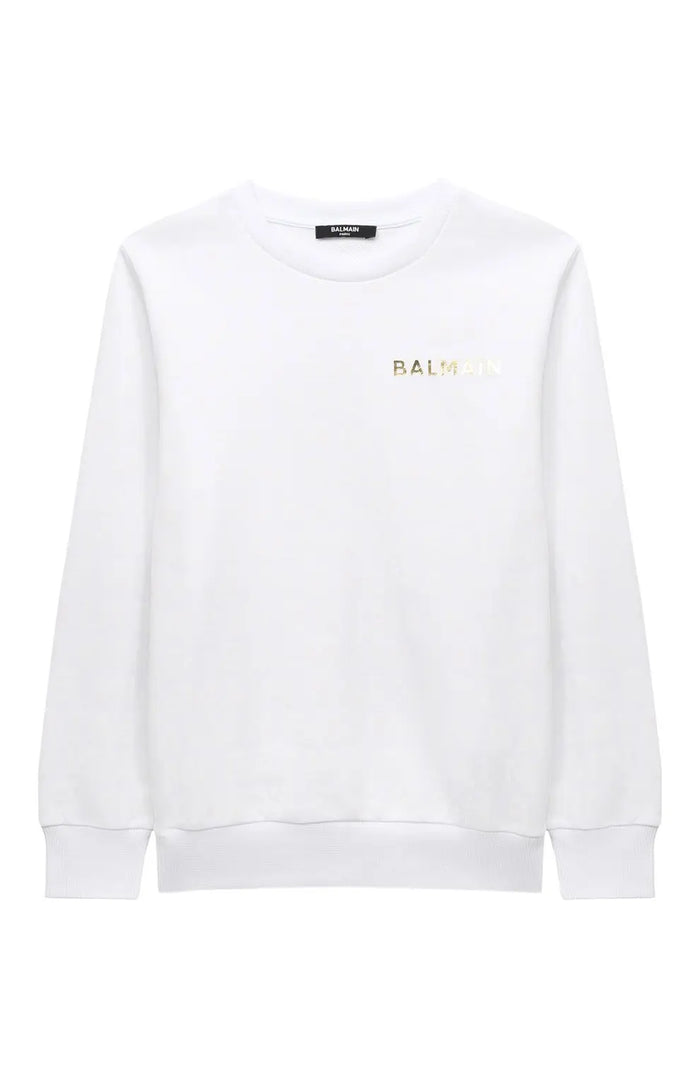 FELPA BALMAIN LOGO ALL OVER (8060455354648) (9090359984455)