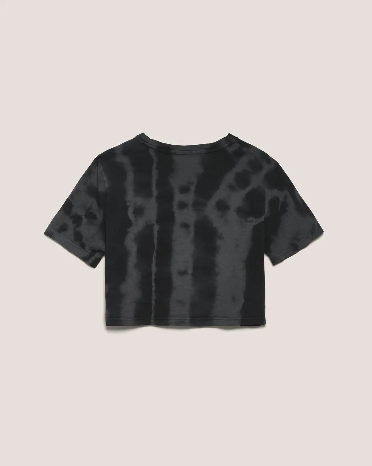 T-SHIRT CROP HINNOMINATE TIE DYE NERO (6718260838533)