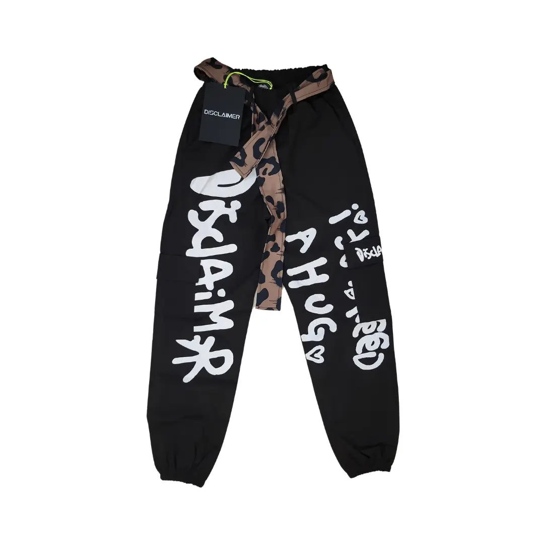 PANTALONE DISCLAIMER GIRL NYLON (6717532274821)