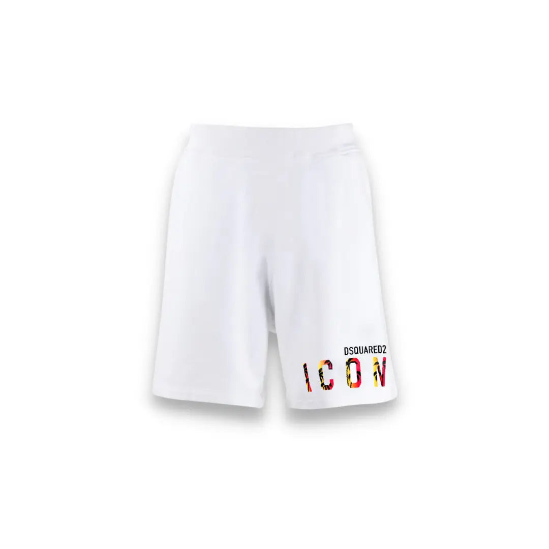 PANTALONCINO DSQUARED2 ICON PALM (7532006801602) (8822418637127)