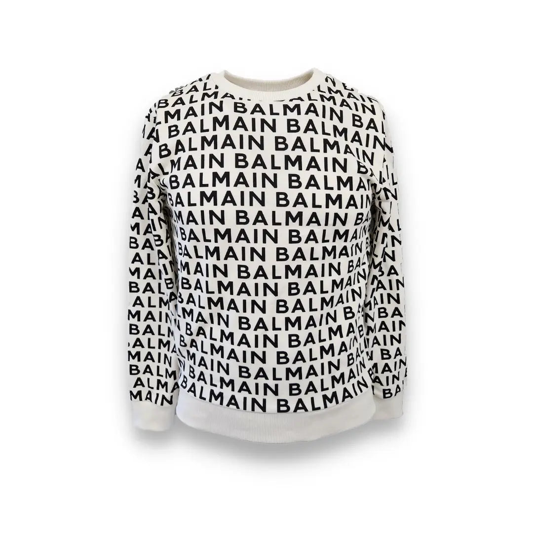 FELPA BALMAIN LOGO (8060468461848) (9090358837575)