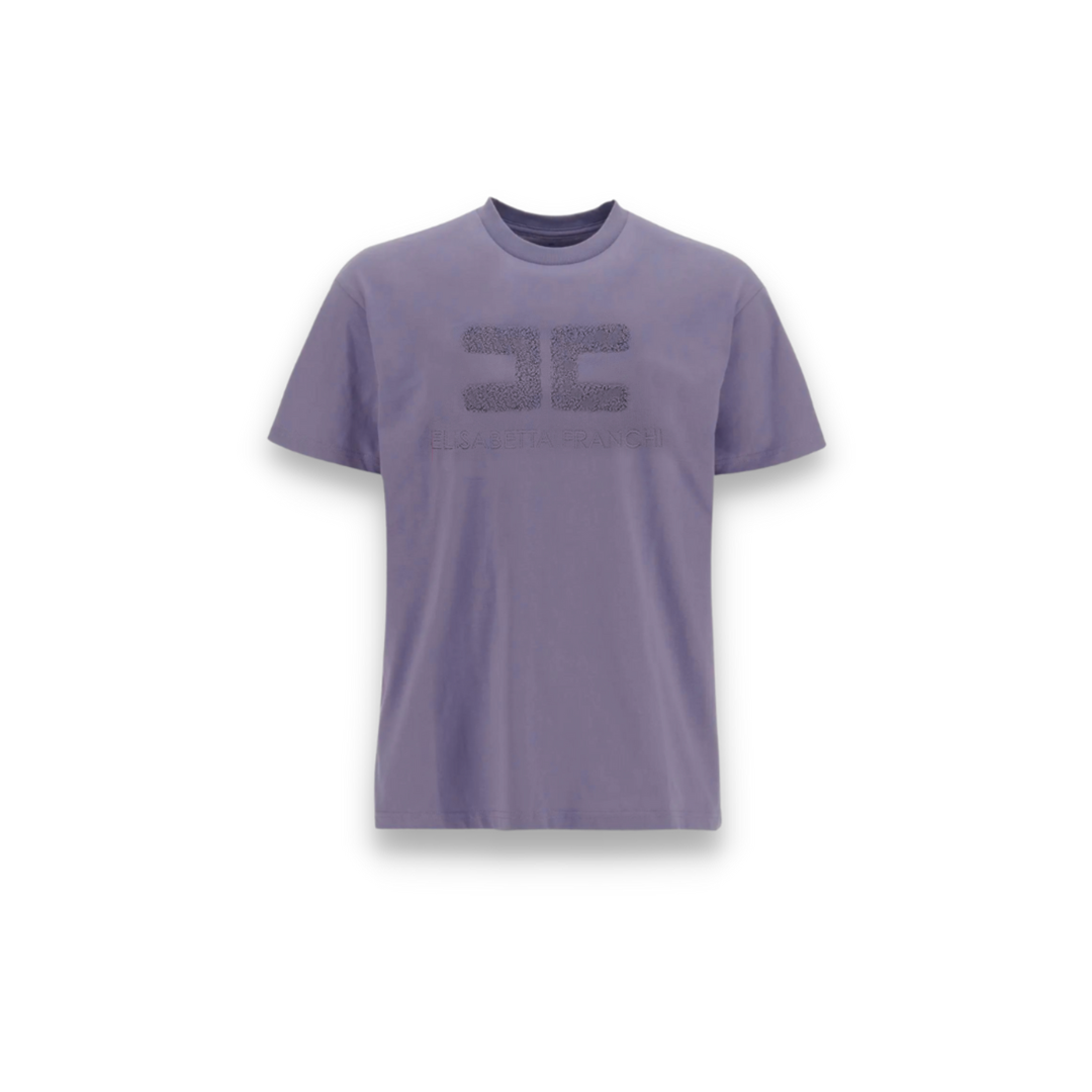 T-SHIRT ELISABETTA FRANCHI LOGO (8545797669204) (9090254471495)